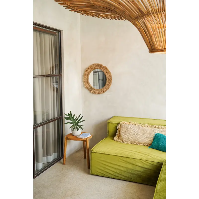 Bazar Bizar-collectie Tahiti Spiegel - Naturel