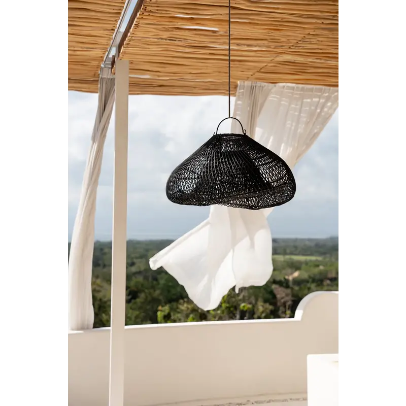 Bazar Bizar-collectie Cloud Hanglamp - Zwart - M