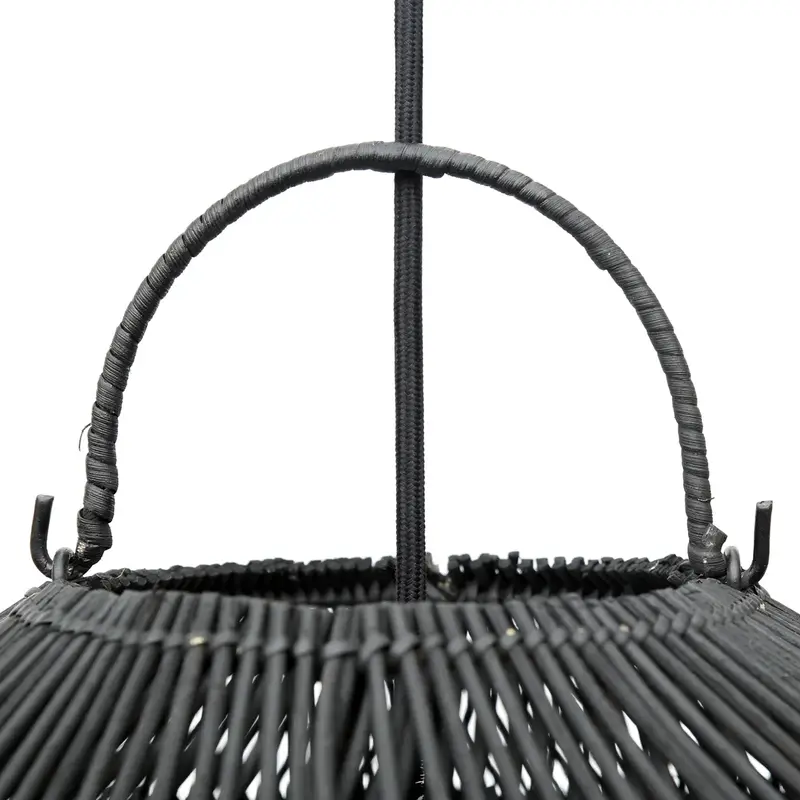 Bazar Bizar-collectie Cloud Hanglamp - Zwart - M