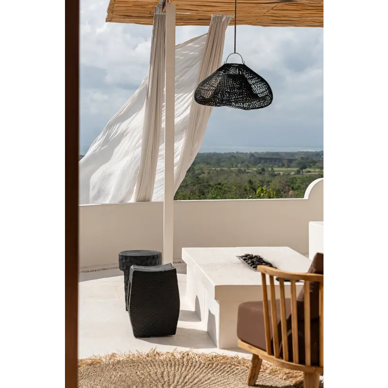 Bazar Bizar-collectie Cloud Hanglamp - Zwart - M