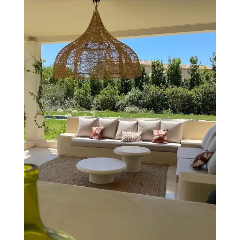 Bazar Bizar Whipped Hanglamp - Naturel - XL