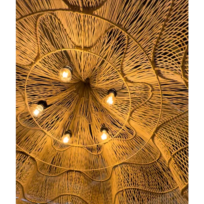 Bazar Bizar The Whipped Hanging Lamp - Natural - XXL