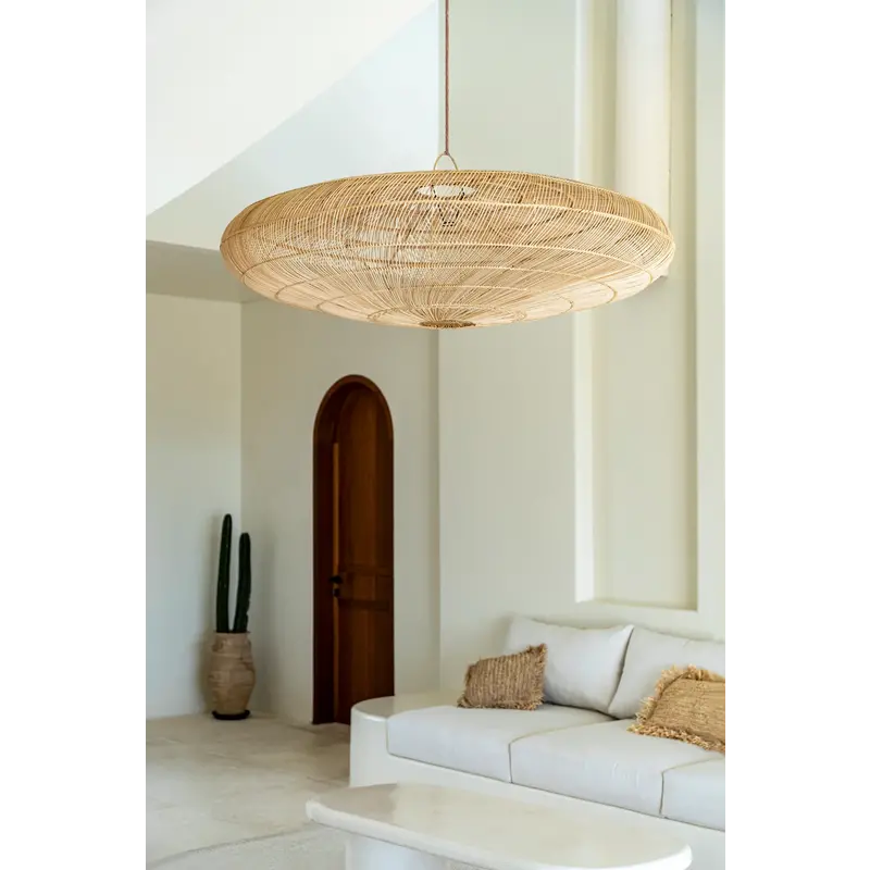 Bazar Bizar Macaron Hanglamp - Naturel - XL