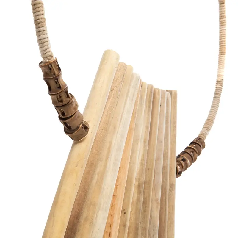 Bazar Bizar Wooden Sticks op Stand - Naturel