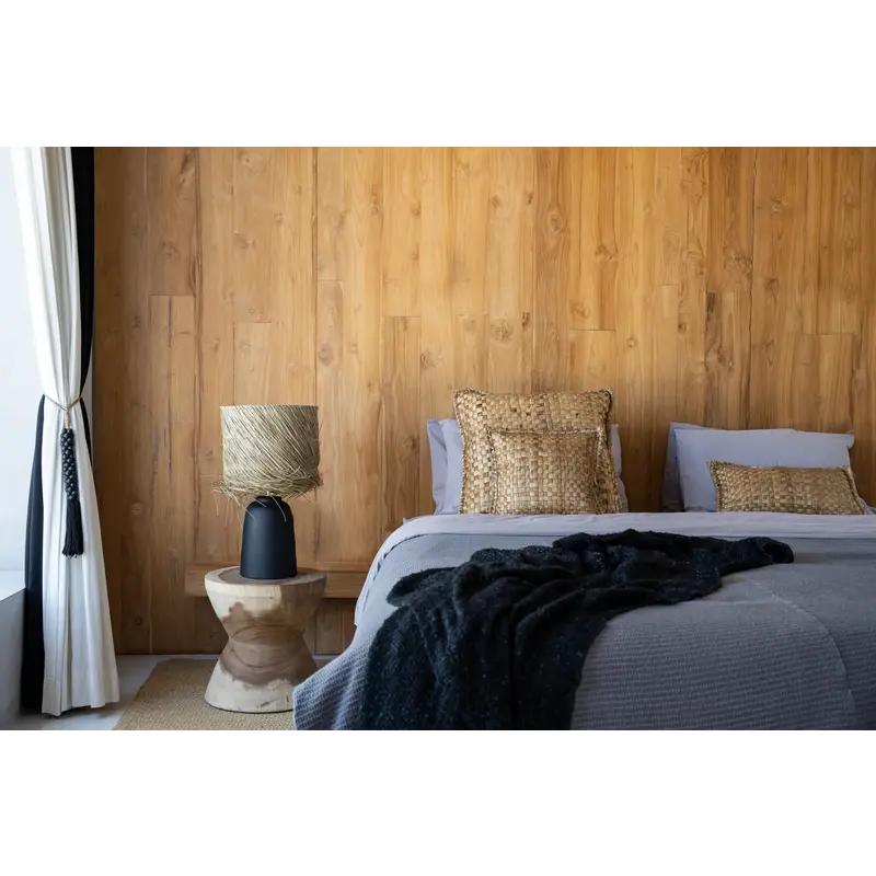 Bazar Bizar The Pandan Table Lamp - Black Natural