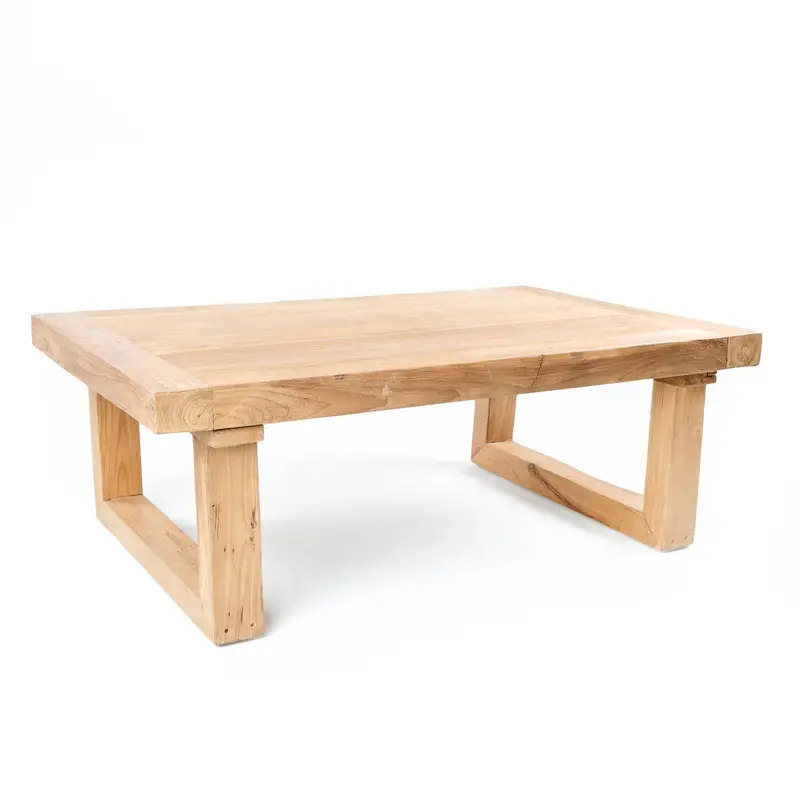 Bazar Bizar-collectie Reclaimed Teak Salontafel - Naturel
