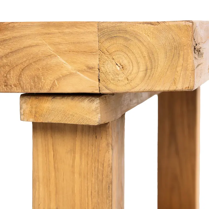 Bazar Bizar-collectie Reclaimed Teak Salontafel - Naturel