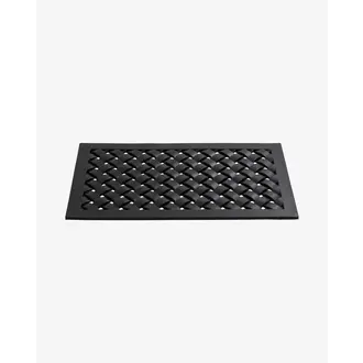 Nordal Weaving doormat, black rubber