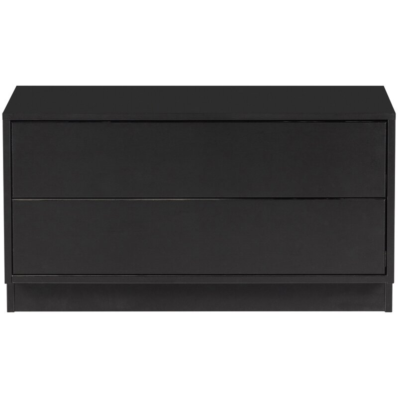 WOOOD-collectie FINCA TV MEUBEL 75CM GRENEN DIEPZWART [fsc]