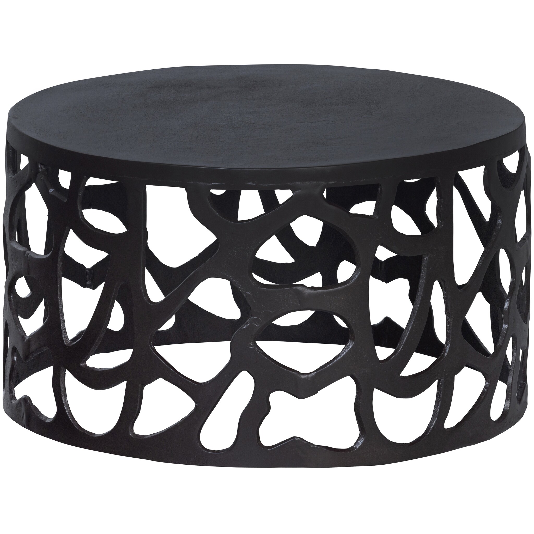 WOOOD-collectie JASPER SALONTAFEL METAAL ZWART