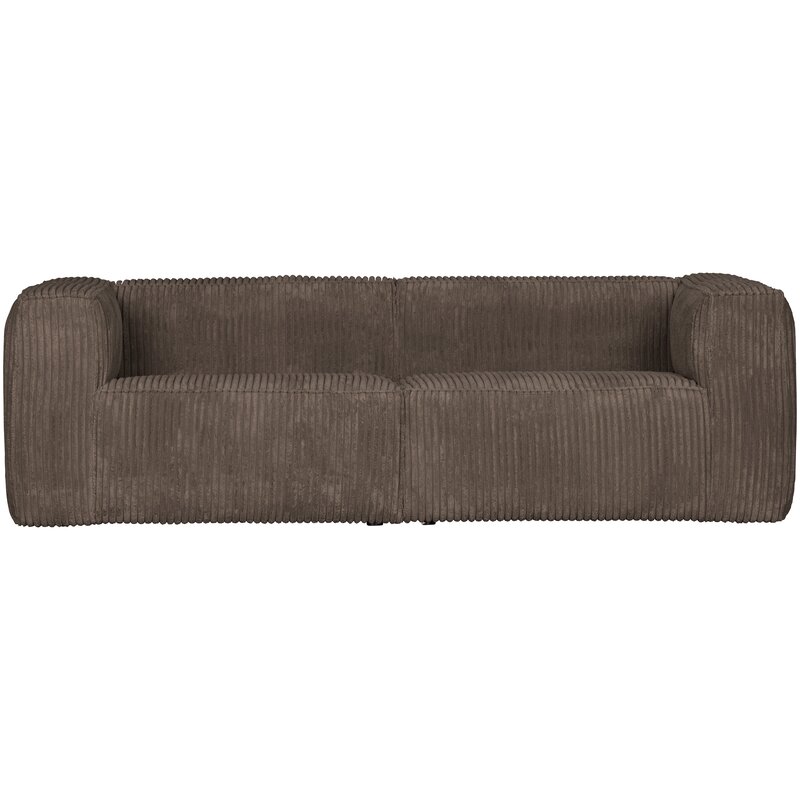 WOOOD-collectie Bean 3,5-Zits Bank Grove Ribstof Mud