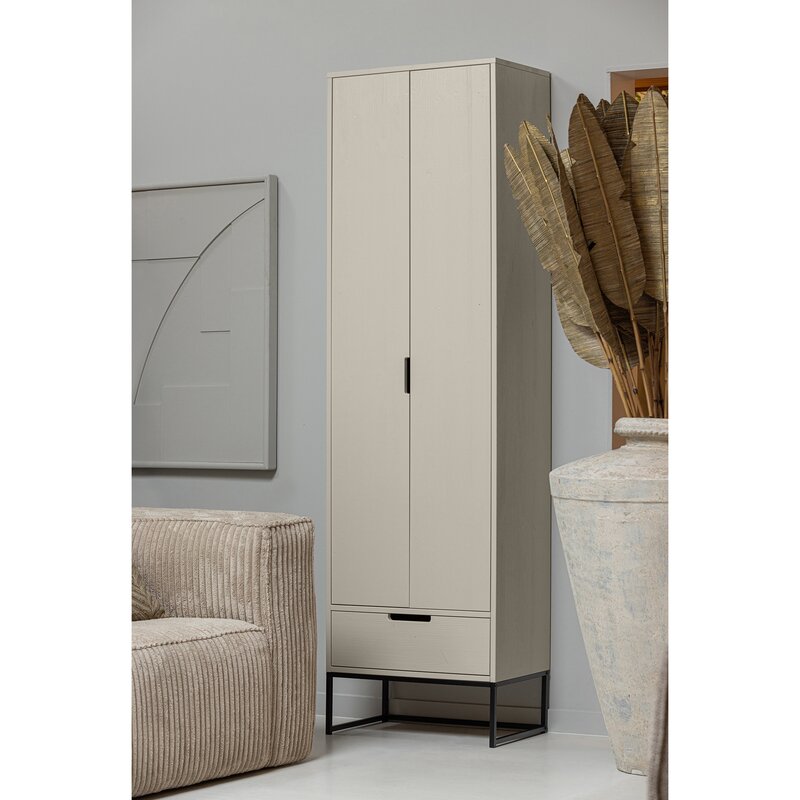 WOOOD-collectie SILAS HOGE KAST GRENEN DUST [fsc]
