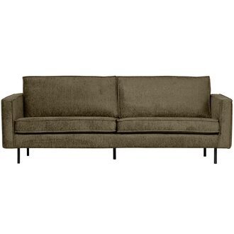 WOOOD Rodeo Bank 2,5-Zits Structure Velvet Bonsai