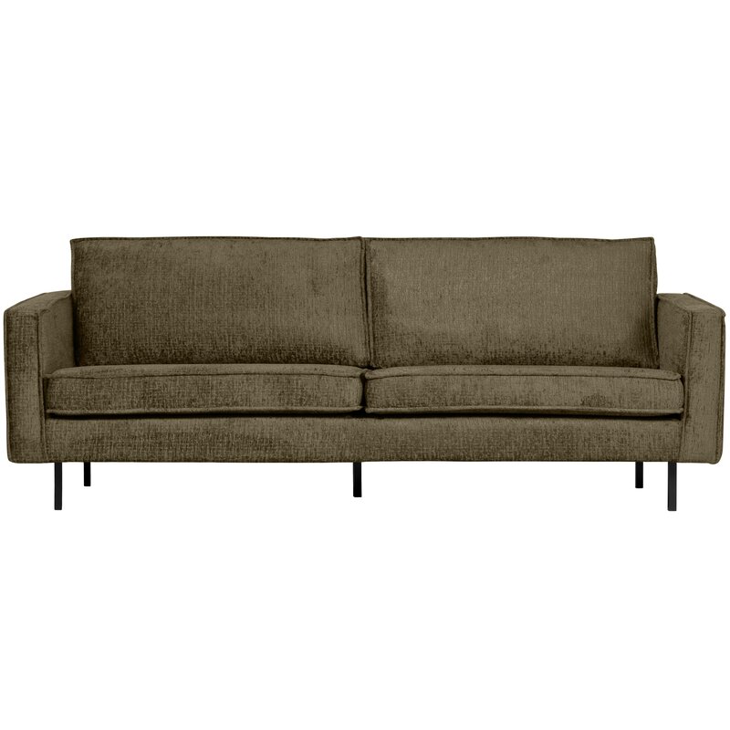 WOOOD-collectie Rodeo Bank 2,5-Zits Structure Velvet Bonsai