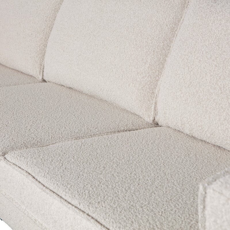 WOOOD-collectie Rodeo Bank 3-Zits Bouclã‰ Naturel