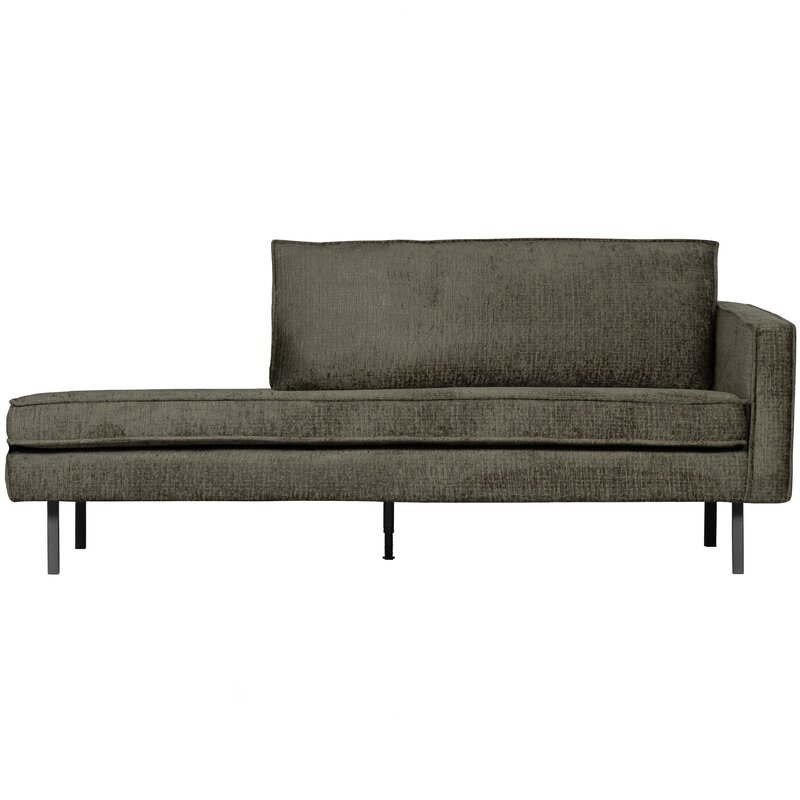 WOOOD-collectie Rodeo Daybed Right Structure Velvet Frost