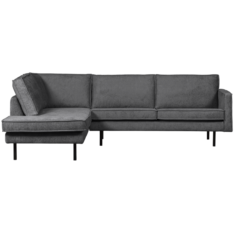 WOOOD-collectie Rodeo Hoekbank Links Structure Velvet Mountain