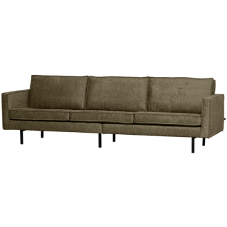 WOOOD Rodeo Bank 3-Zits Structure Velvet Bonsai