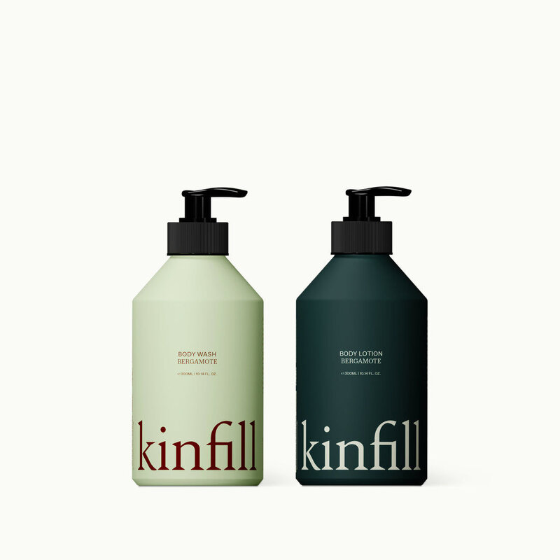 Kinfill Body Wash & Lotion • Bergamote