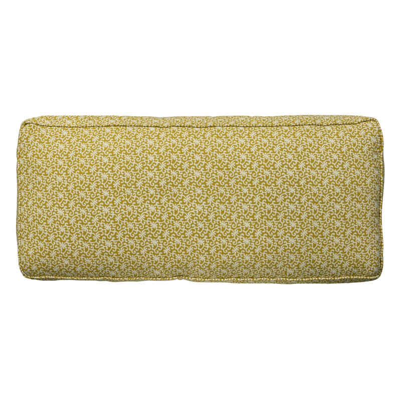 WOOOD-collectie Set - Snooze Seat-/back Cushion With Print 90cm Ochre - Copy