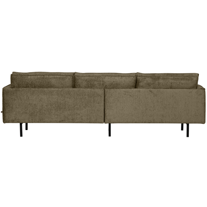 WOOOD-collectie Rodeo Bank 3-Zits Structure Velvet Bonsai