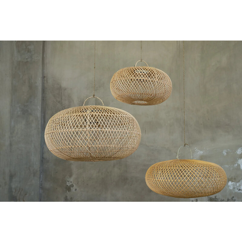 Bazar Bizar Wholly Hanglamp  Naturel  L