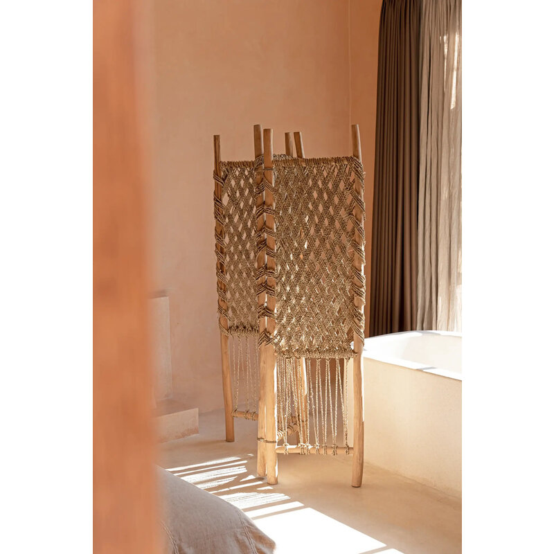Bazar Bizar-collectie Room Divider  Naturel