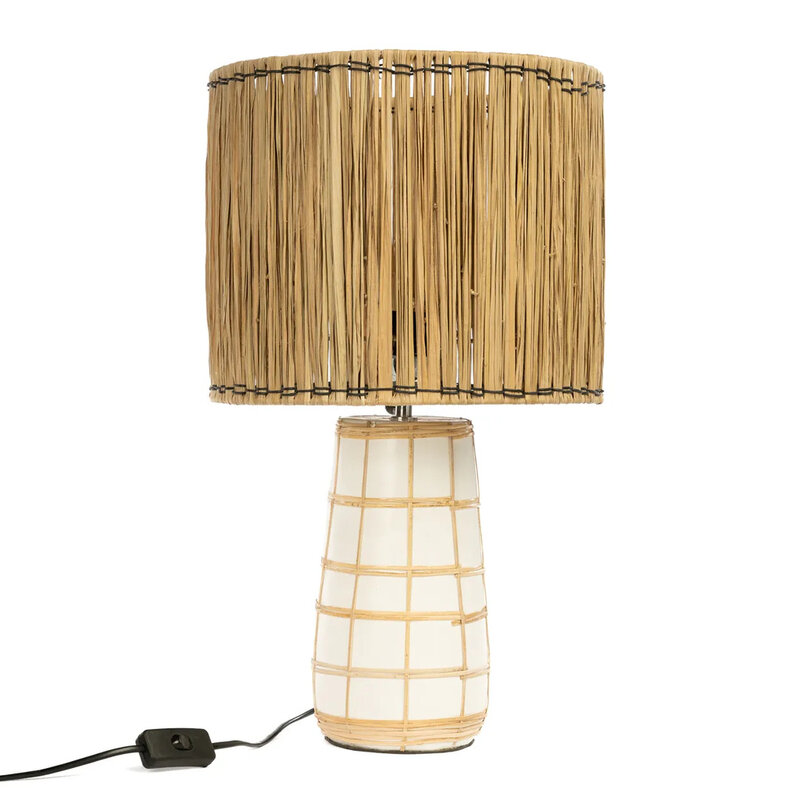 Bazar Bizar Molokai Table Lamp  White Natural
