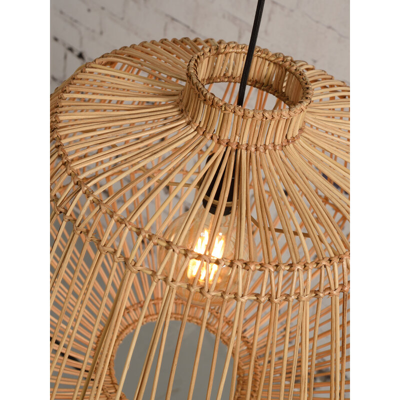 Good&Mojo-collectie Hanging lamp Madagascar rattan dia.60xh.50cm - natural