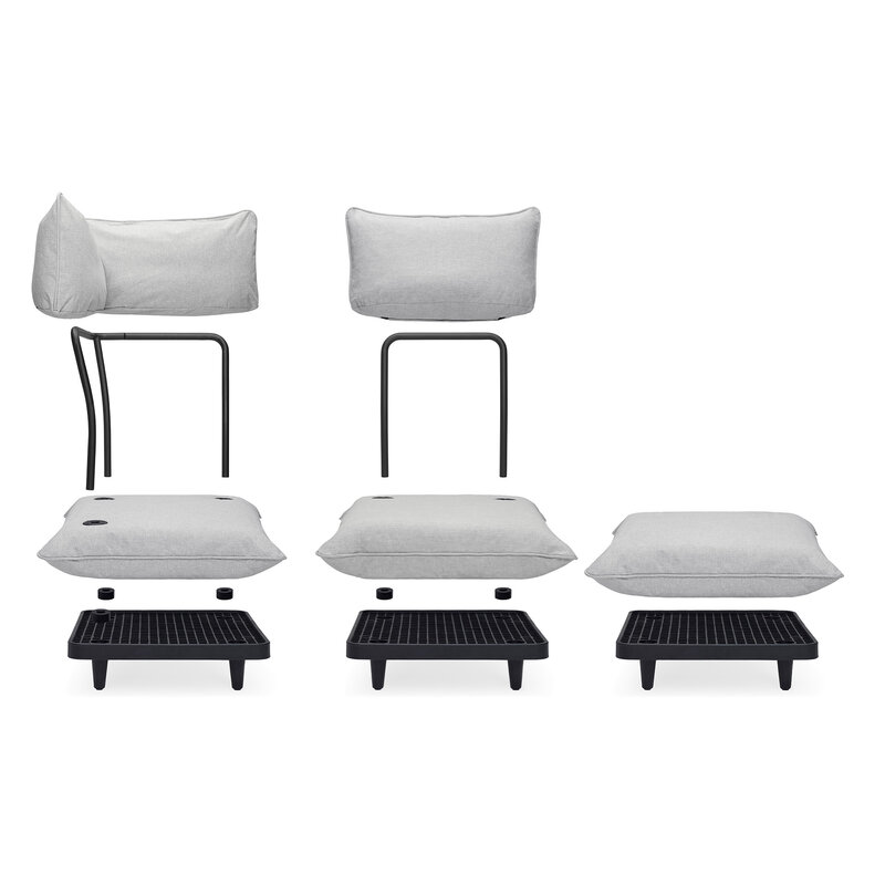 Fatboy-collectie  paletti set medium set  Sahara   incl. table