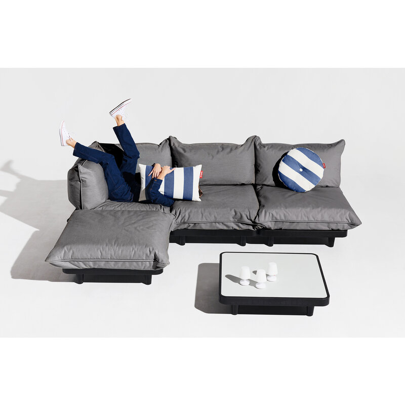 Fatboy-collectie  paletti set large Rock Grey incl. table