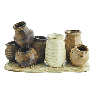 Madam Stoltz Stoneware vase