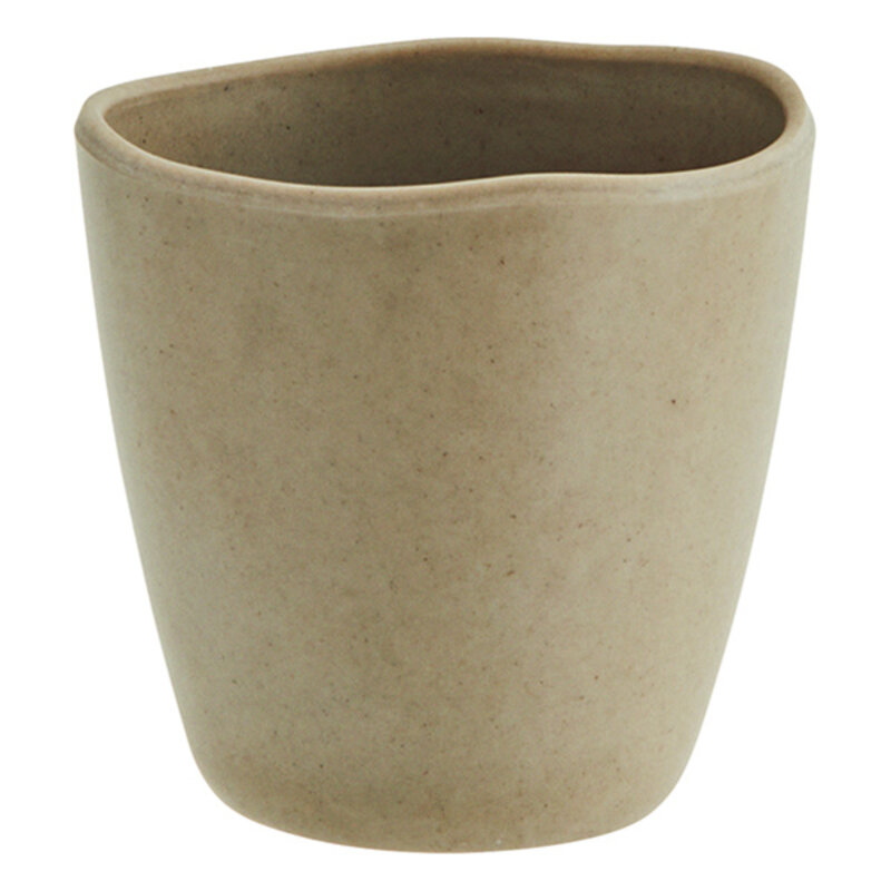 Madam Stoltz-collectie Melamine mokje taupe