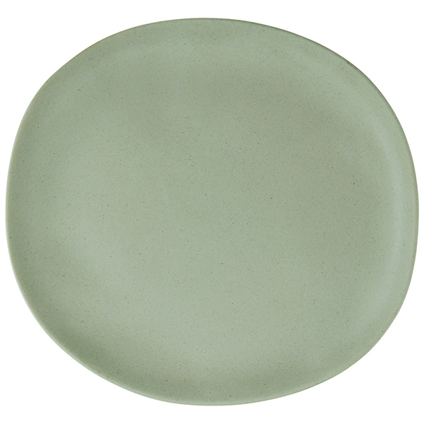 Madam Stoltz-collectie Melamine bord 20cm groen