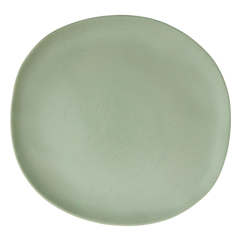 Madam Stoltz-collectie Melamine bord 27,5cm groen