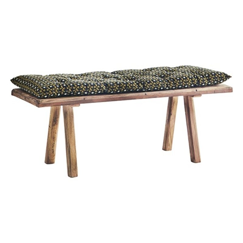Madam Stoltz-collectie Recycled wooden bench Natural