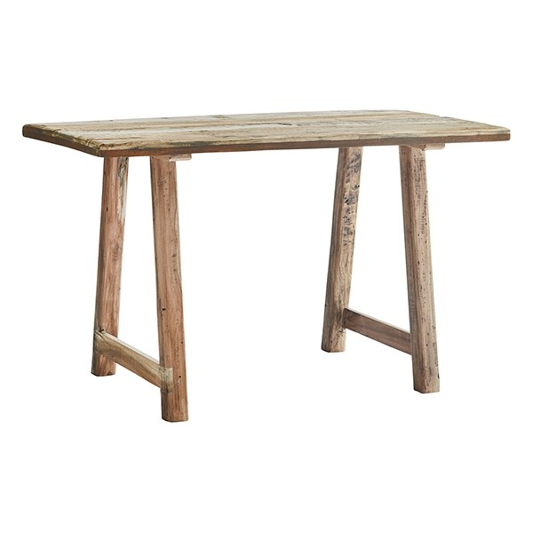 Madam Stoltz-collectie Gerecycleerde houten tafel naturel