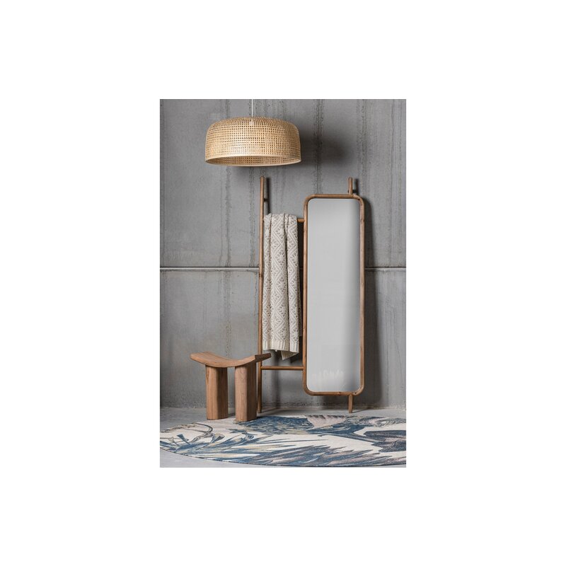 WOOOD-collectie Japan Stool Wood Natural