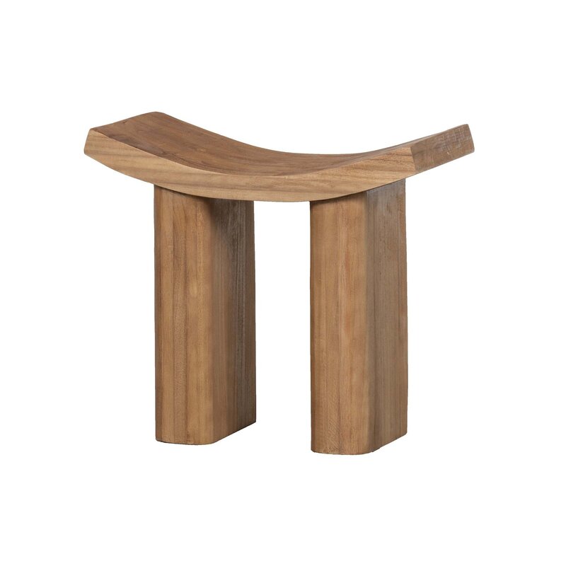 WOOOD-collectie Japan Stool Wood Natural