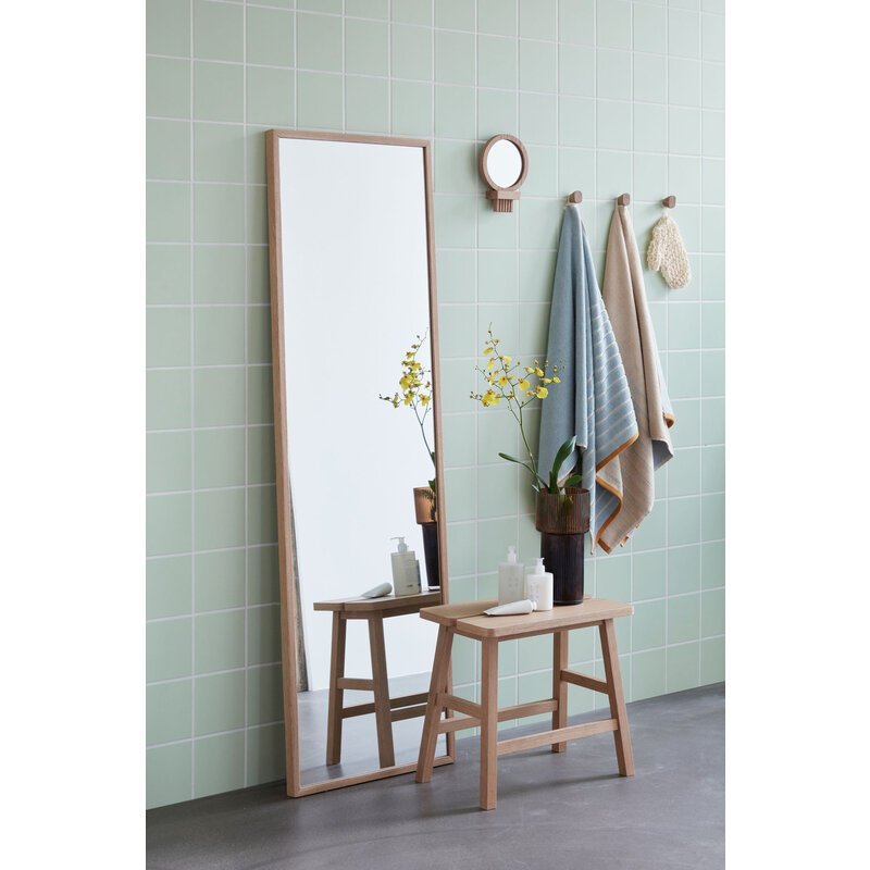Hübsch-collectie Ground Stool Natural