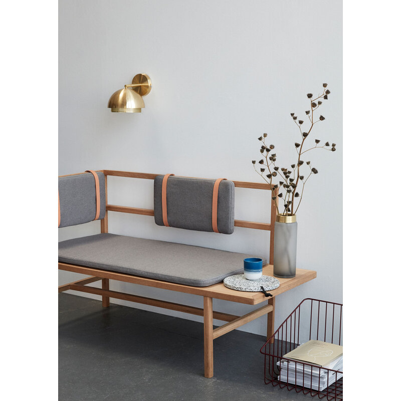 Hübsch-collectie Edge Wall Lamp Brass