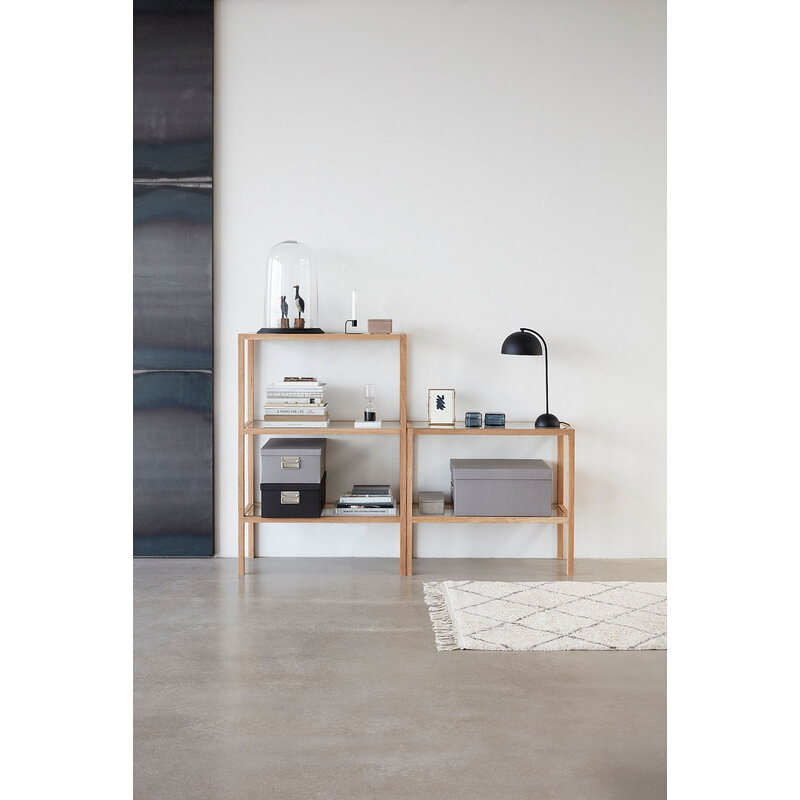 Hübsch-collectie Form Tafellamp Zwart