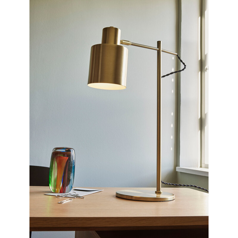 Hübsch-collectie Fuse Table Lamp Brass