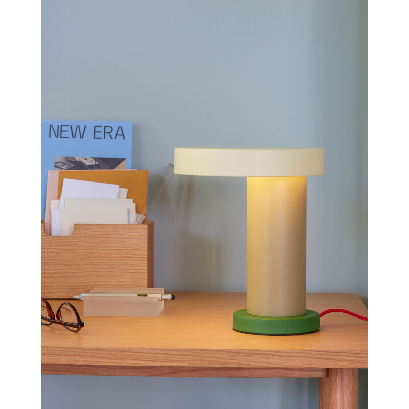 Hübsch-collectie Magic Table Lamp Green/Olive