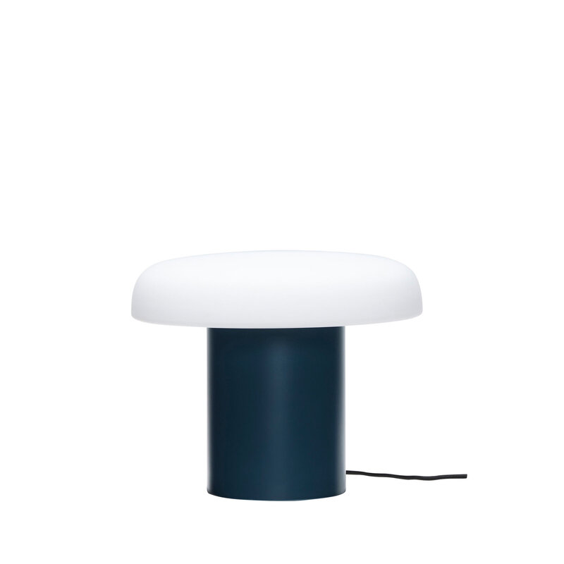 Hübsch-collectie Ateliers Table Lamp Dark blue/White