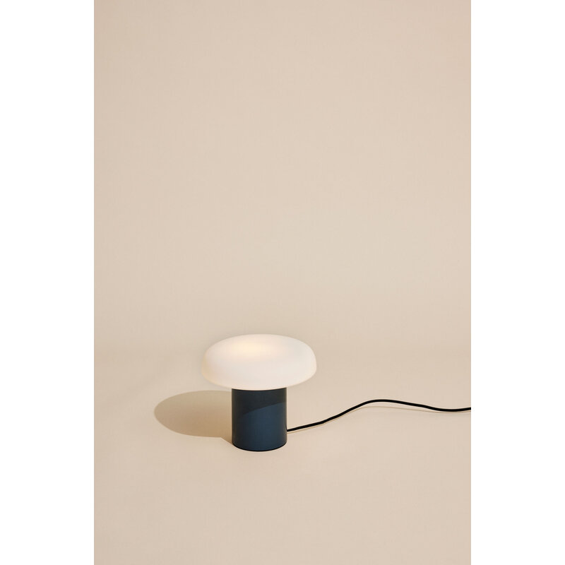 Hübsch-collectie Ateliers Tafellamp Donkerblauw/Wit
