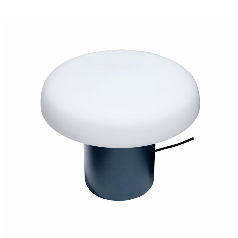 Hübsch-collectie Ateliers Table Lamp Dark blue/White