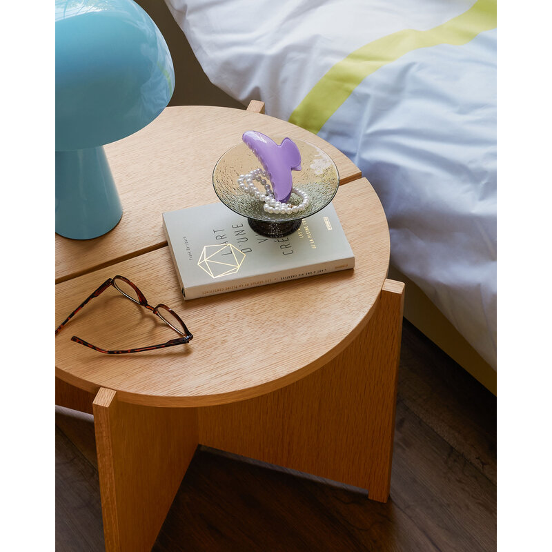 Hübsch-collectie Mush Table Lamp Mini Light blue