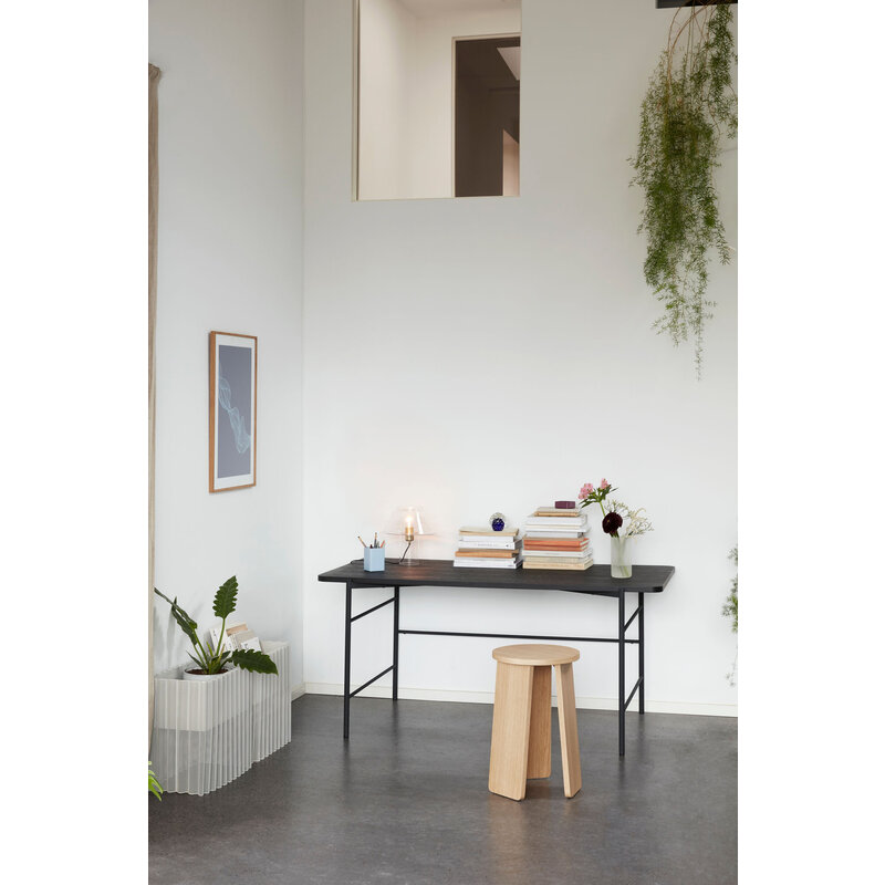 Hübsch-collectie Split kruk Triple Naturel
