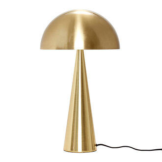 Hübsch Mush Table Lamp Tall Brass